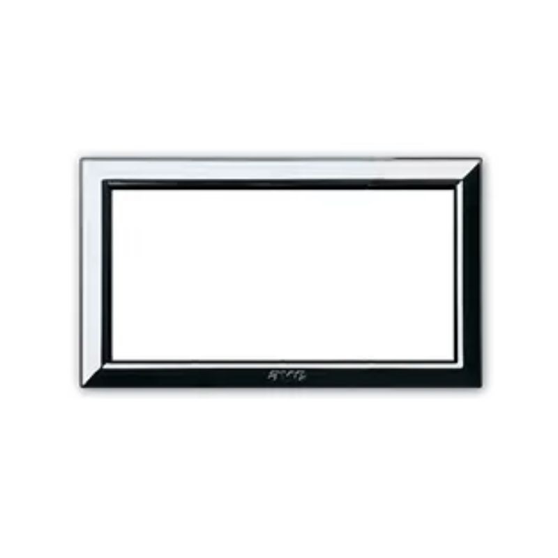 Cornicetta di ricambio 4 Moduli Cromo Lucido per placche Personal e Zama Sistema 44 AVE