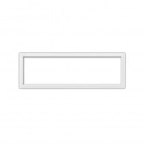 Cornicetta di ricambio  7 Moduli Bianco per placche Personal e Zama Sistema 44 AVE