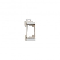 Supporto Ave Sistema 45 per installazione di 1 frutto su barra din. 53.45