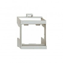 Supporto Ave Sistema 45 per installazione di 2 frutti su barra din. 53.45/2