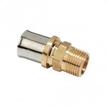 Raccordo diritto filettato maschio da 1 14 a 40 x 3,5 Giacomini RM107Y066