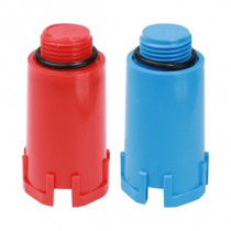 Tappo Rosso di chiusura per collaudo impianti Giacomini H163Y023