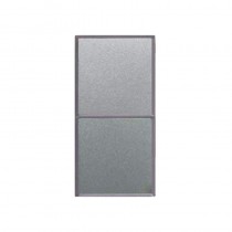 Doppio pulsante senza frecce Non interbloccato Ave Allumina 443056