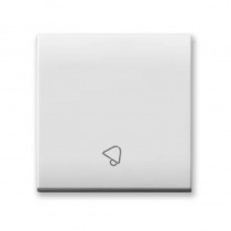 Tasto simbolo suoneria a due moduli illuminabile Ave 441TSP/2