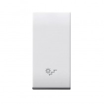 Tasto simbolo luce scala illuminabile Ave Domus 441TLSP