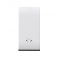 Tasto simbolo lampada illuminabile Ave Domus 441TLP