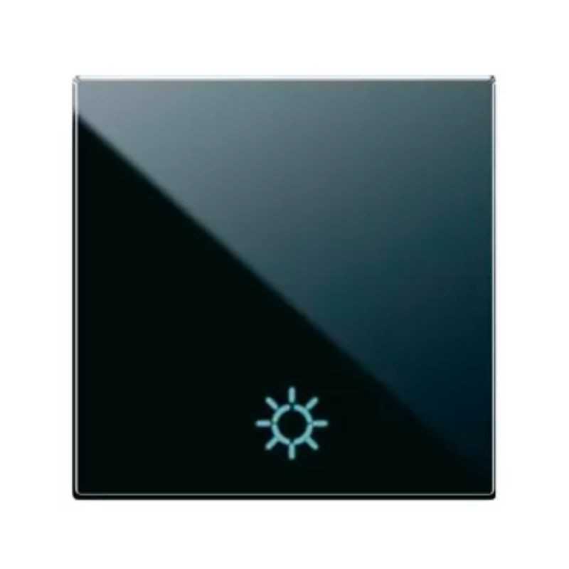 Tasto intercambiabile simbolo LAMPADA illuminabile 2 moduli Ave Life 442TLP/2