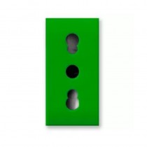 Presa Bipasso 10/16A 2P+T Verde 1 Modulo Ave S44 442006/15TSV