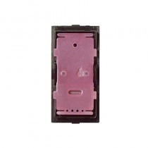 Corpo interruttore 1P illuminabile da completare con tasto 1 o 2 moduli - 1 modulo Ave Life 442001ST