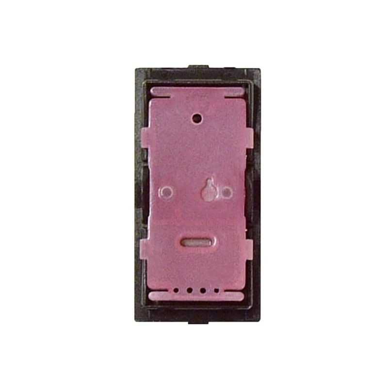 Corpo interruttore 1P illuminabile da completare con tasto 1 o 2 moduli - 1 modulo Ave Life 442001ST