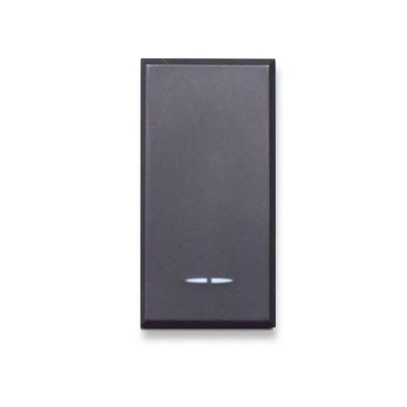 Deviatore Serie Ave Tekla 445002 1P 16A  illuminabile  tasto intercambiabile