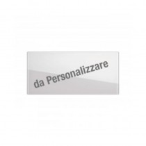 Placca Ave VeraTouch 44PVTC4BL/XX - Placca VeraTouch Bianco personalizzabile 4 moduli