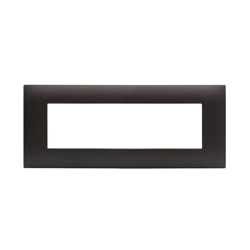 Placca Ave Young Sistema 44 colore Grigio Tekla 7 Moduli 44PJ07GTK