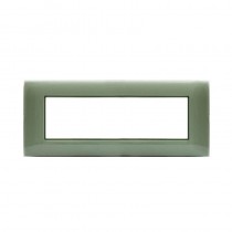 Placca Ave Young Sistema 44 colore Salvia 7 Moduli 44PJ07SAL