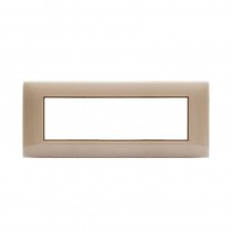 Placca Ave Young Sistema 44 colore Sabbia 7 Moduli 44PJ07SA