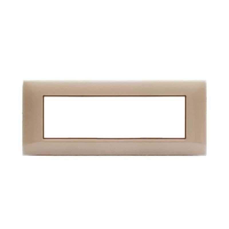 Placca Ave Young Sistema 44 colore Sabbia 7 Moduli 44PJ07SA