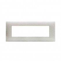 Placca Ave Young Sistema 44 colore Bianco 3D 7 Moduli 44PJ07B/3D