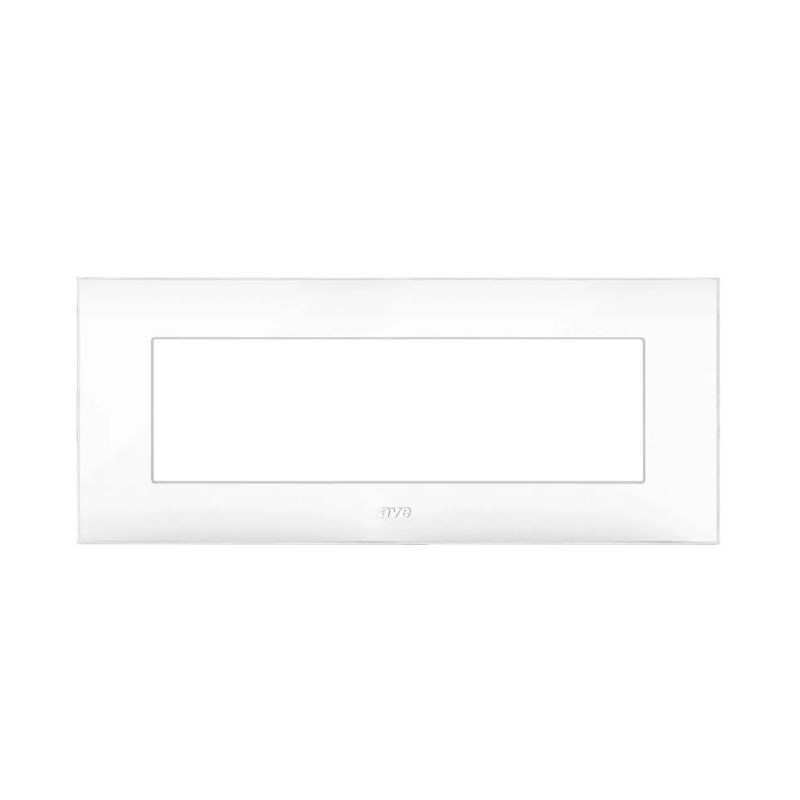 Placca Ave Young Sistema 44 colore Bianco 7 Moduli 44PJ07B