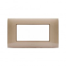Placca Ave Young Sistema 44 colore Sabbia 4 Moduli 44PJ04SA