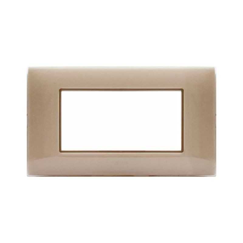 Placca Ave Young Sistema 44 colore Sabbia 4 Moduli 44PJ04SA