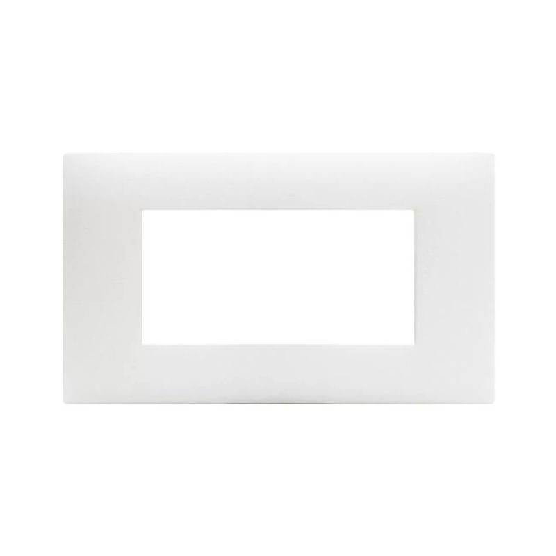 Placca Ave Young Sistema 44 colore Gesso 4 Moduli 44PJ04GSO