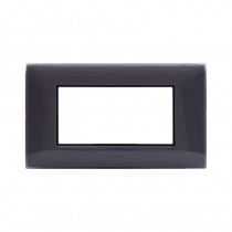 Placca Ave Young Sistema 44 colore Cenere 4 Moduli 44PJ04CNR