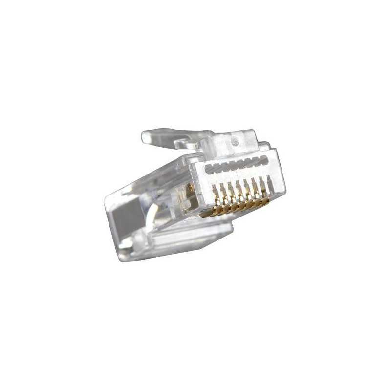 Spina modulare 88 c. RJ45 FTP passante cat.6 schermata Fanton 23729P