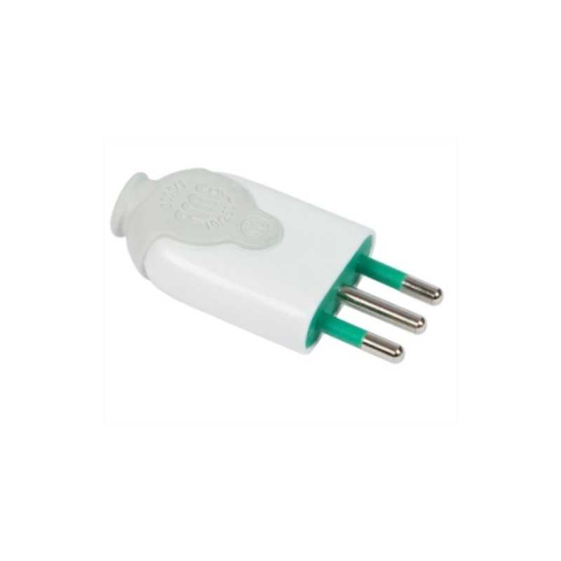 Spina S11 Smontabile 2P+T 10A Bicò Fanton 80010