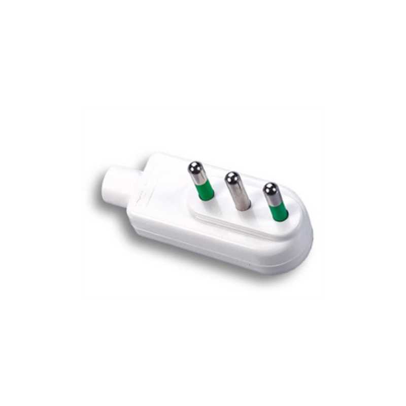 Spina a squadra italiana 2P+T 10A ribassata Fanton 80030