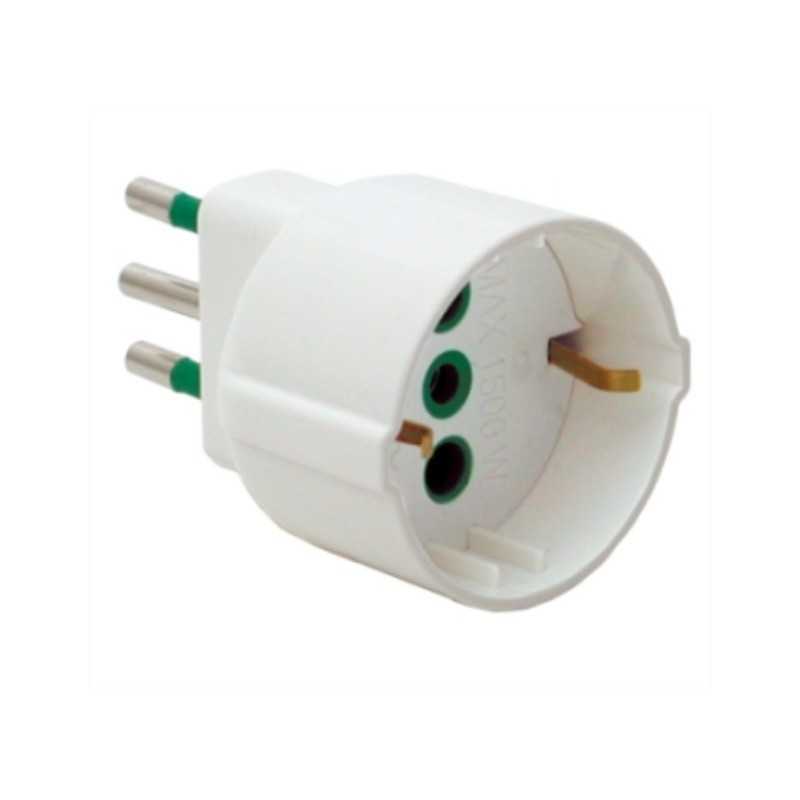 Presa Adattatore spina italiana 10A presa italo/tedesca 16A Fanton 82120