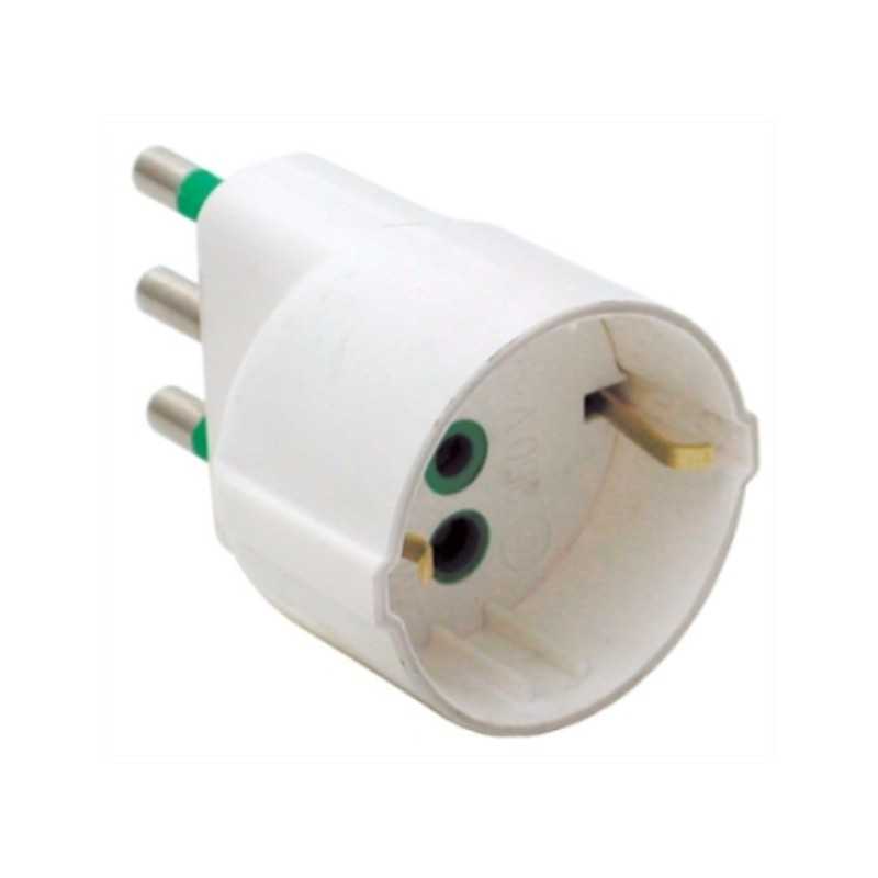 Presa Adattatore spina italiana presa italotedesca Fanton 82130