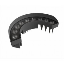 Proiettore SIGNAL Led da esterno 9W 3000k in alluminio nero opaco Beneito Faure 4290