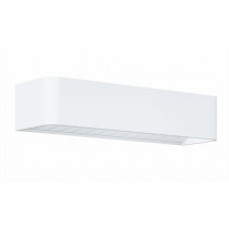 Applique decorativa rettangolare ICON a led per interni 12W bianca Beneito Faure 4386