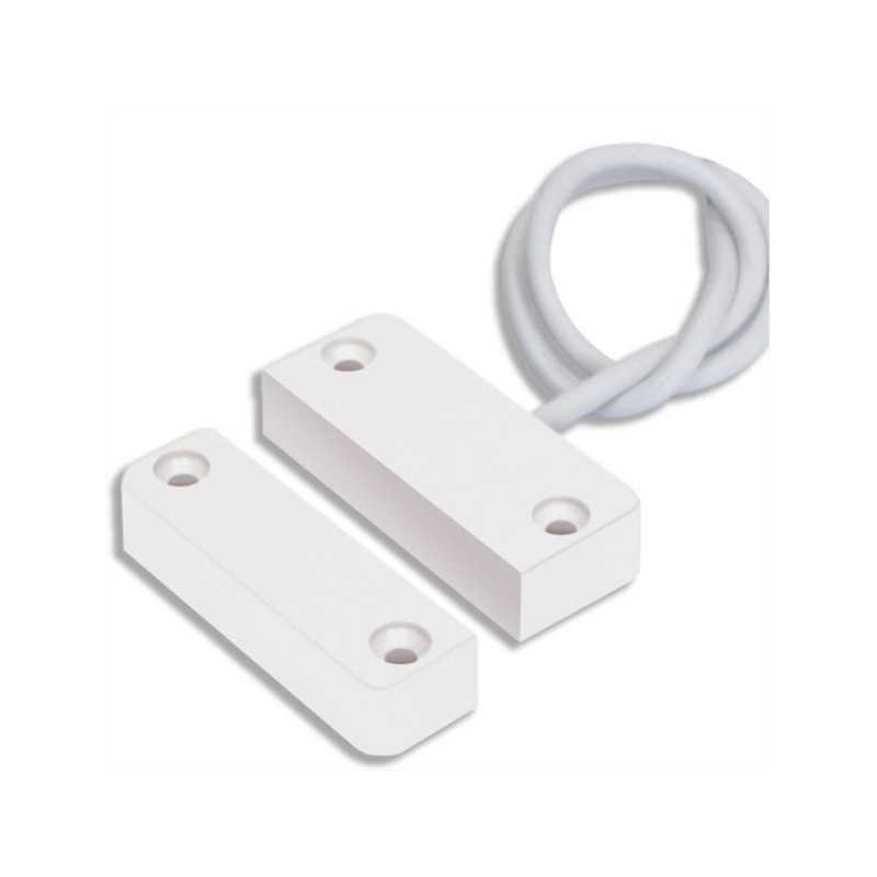 Contatto magnetico porte e finestre Serie XM bianco Hiltron XM58