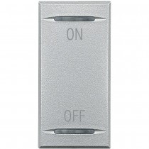 Copritasto Axolute 2 Funzioni con simbolo On-Off Bticino HC4911AG