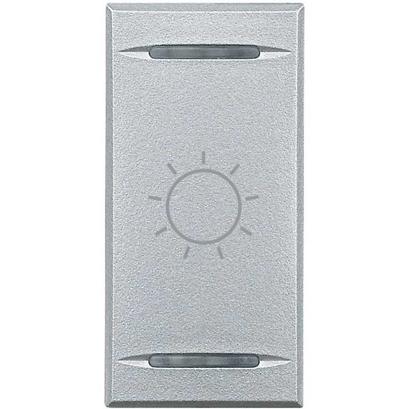 Copritasto Axolute 2 Funzioni con simbolo luce Bticino HC4911BA