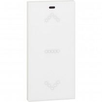 Comando Living Now FULL touch fino a 3 funzioni bianco Bticino KW8011