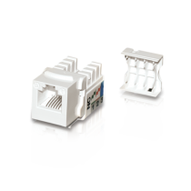 Presa RJ45 CAT5E U/Utp bianca Item 50101