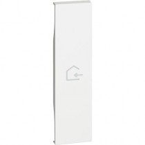 Cover illuminabile simbolo rientro colore bianco Bticino Living Now KW01MHBACK