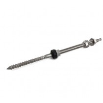 Vite Doppia Filettatura per Fotovoltaico M12 L30 cm Contact STA12300