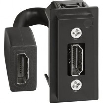 Connettore HDMI 2.0 preconnesso 1 Modulo Living Now Bticino K4284P