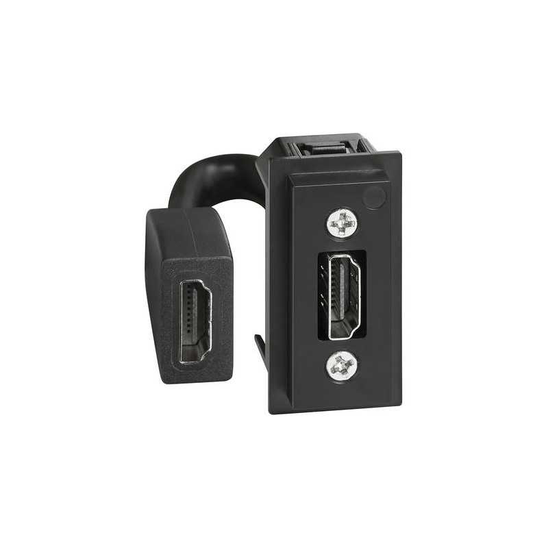 Connettore HDMI 2.0 preconnesso 1 Modulo Living Now Bticino K4284P