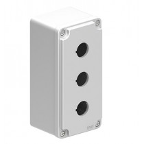 Contenitore per 3 operatori e segnalatori Lovato grigio LPZM3A8