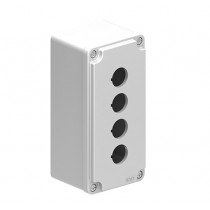 Contenitore per 4 operatori e segnalatori Lovato grigio LPZM4A8