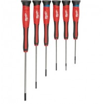 Set di 6 giravite di precisione con custodia Milwaukee 4932471869