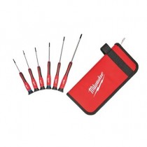 Set di 6 giravite di precisione con custodia Milwaukee 4932471869