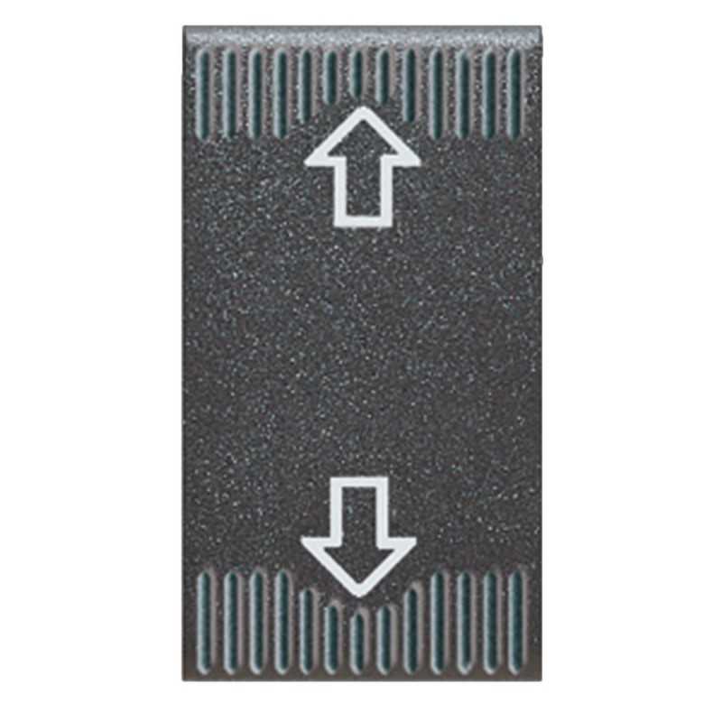 Commutatore a pulsante a 3 posizioni bipolare Ave Noir 45354