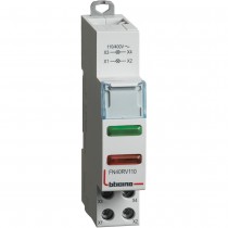 Lampada doppia rossa e verde attacco DIN 110-400 Vac BTicino FN40RV110