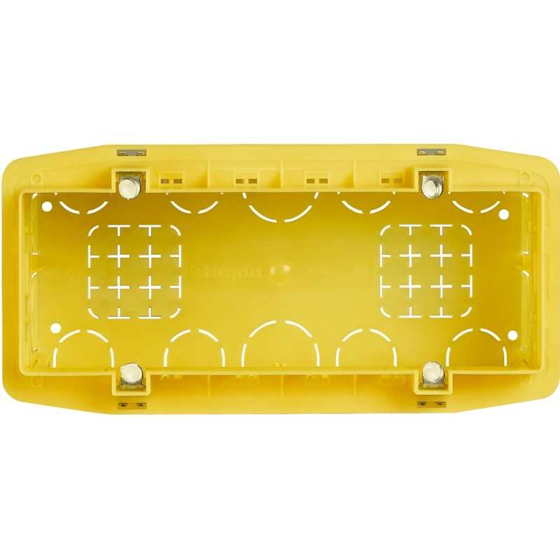Scatola da incasso per 6-7 moduli per serie civili BTicino 506L