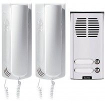 Kit citofonico Sound System bifamiliare ELVOX Vimar K62K0.02